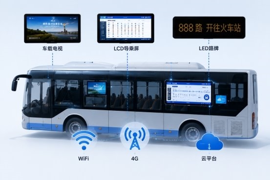 磁北科技：智慧公交×数字媒体构建三方共赢的商用车广告新生态(图1)