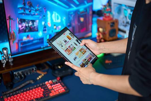 三合一便携PC 你的移动办公娱乐神器 壹号本游侠X1 Air评测(图20)